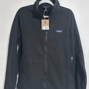 Patagonia Women’s  Classic Microdini Jacket in Black Fleece New with Tags